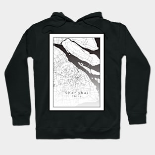 Shanghai City Poster Hoodie